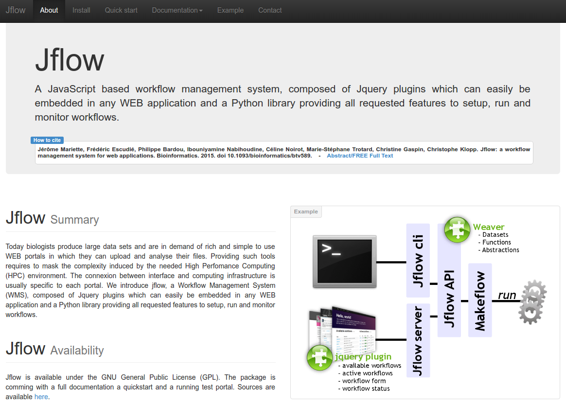 jflow screenshot